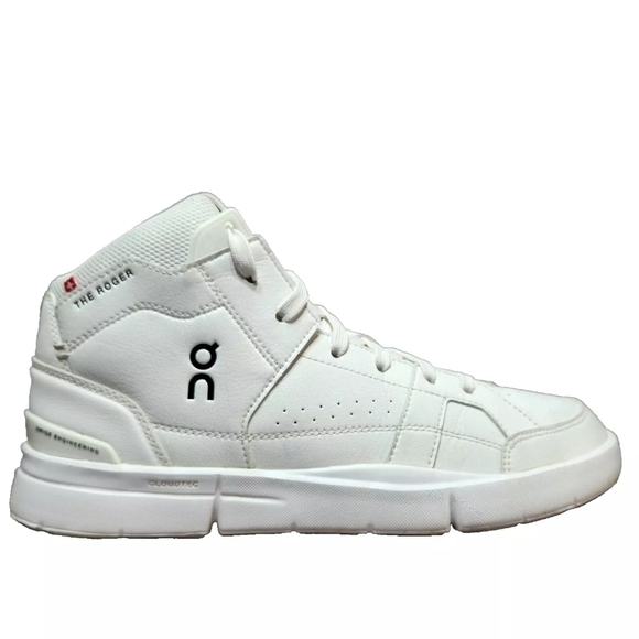 ON Cloud The Roger Clubhouse Mid Sz 11 White - Picture 1 of 14